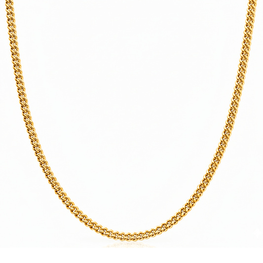 CUBAN FORZA 5mm (Oro)
