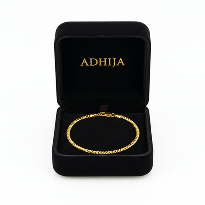 Pulsera FORZA 3mm (Oro)