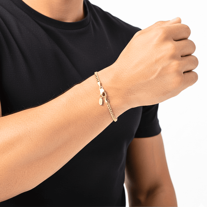 Pulsera FORZA 3mm (Oro)