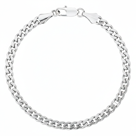 Pulsera FORZA 5mm (Plata)