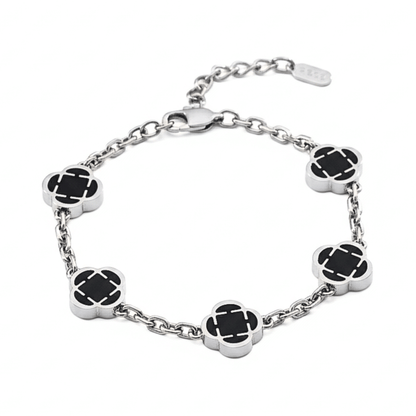 Pulsera TREBOL (Plata)