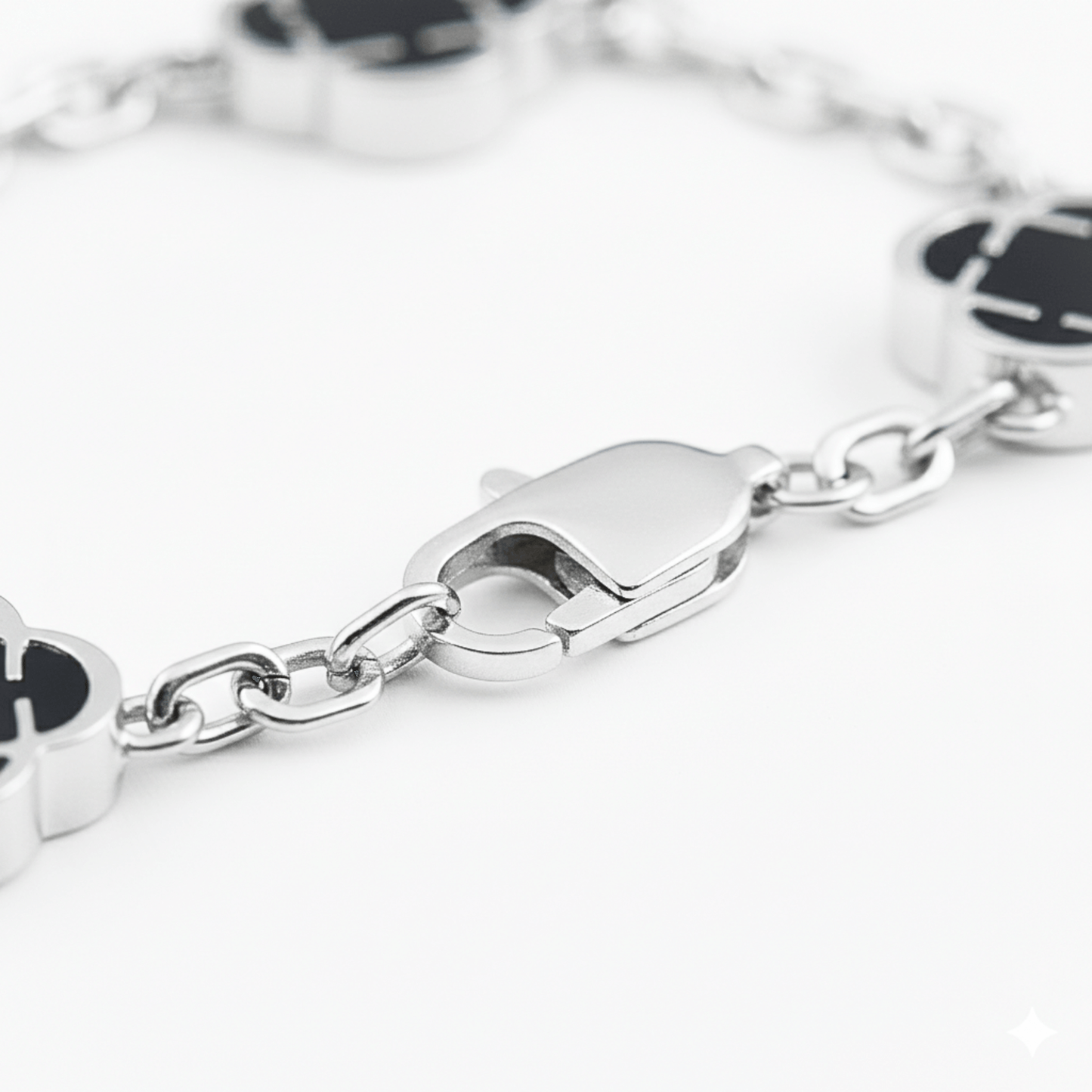 Pulsera TREBOL (Plata)