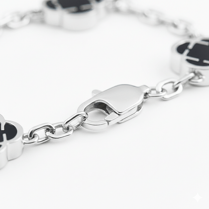 Pulsera TREBOL (Plata)