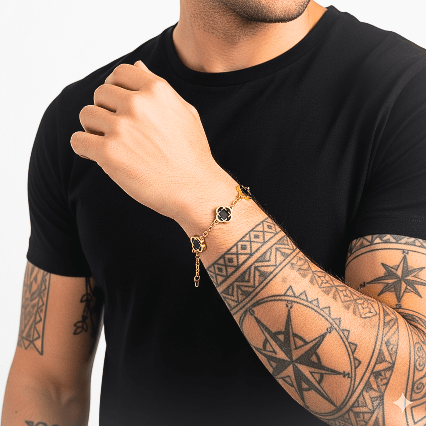 Pulsera TREBOL (Oro)